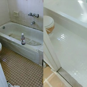houston bathtub reglazing before after